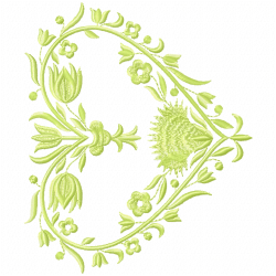 Flowers And Tree Embroidery Design 10 Flowers And Tree Embroidery Design 10